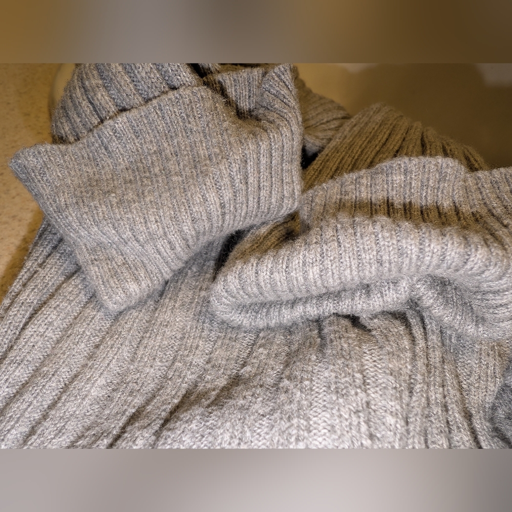 dip ribbed skinny cardigan - Picture 7 of 7